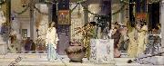 Alma-Tadema, Sir Lawrence The Vintage Festival (mk23) Sweden oil painting artist